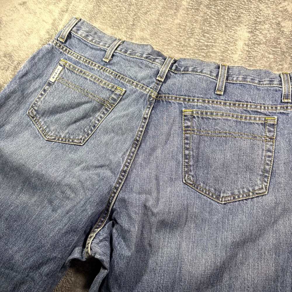 Cinch Jeans Mens 40x34 Blue Medium Wash Relaxed Straight Denim MB92834003 - Picture 3 of 7